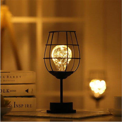 Minimalist Hollow LED Table Lamp – Modern Desk & Night Light