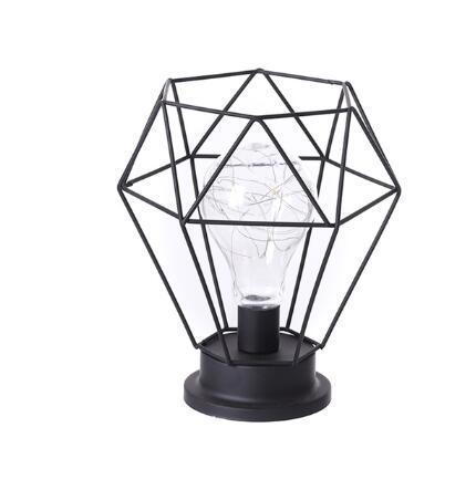 Minimalist Hollow LED Table Lamp – Modern Desk & Night Light