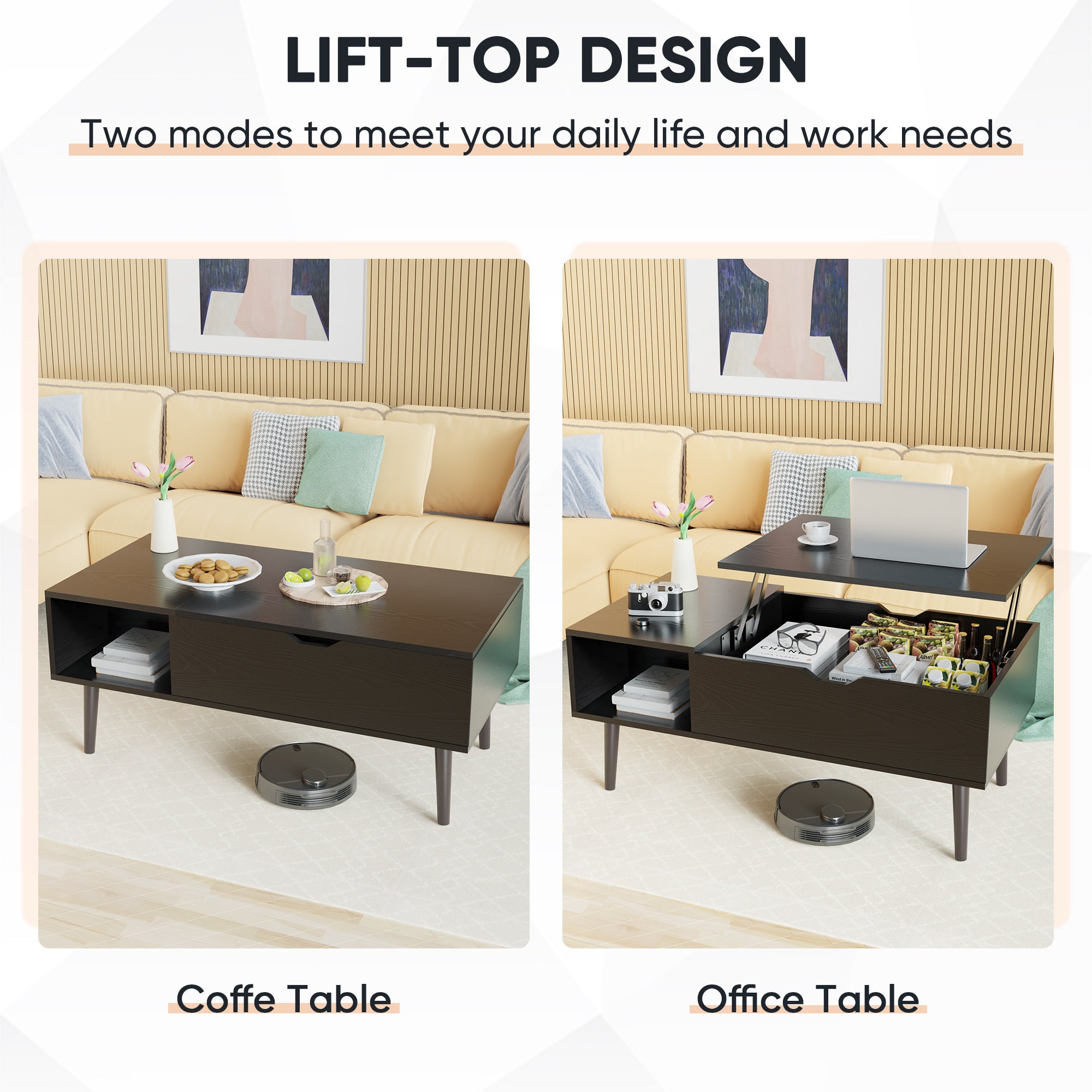 Modern Coffee Table for Living Room – Stylish & Functional Design