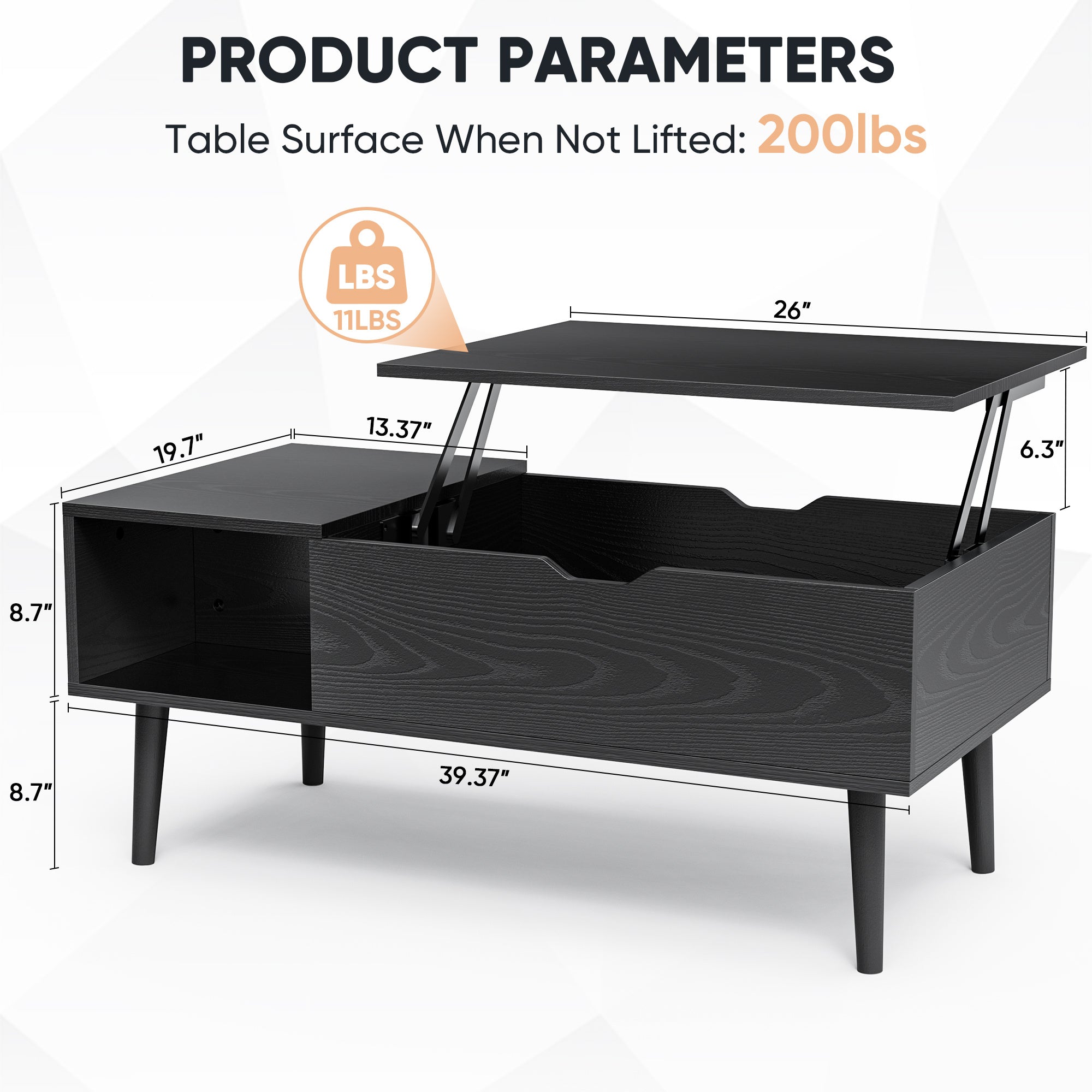 Modern Coffee Table for Living Room – Stylish & Functional Design