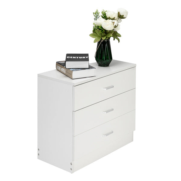 3-Drawer Bedside Table – Modern Bedroom Storage