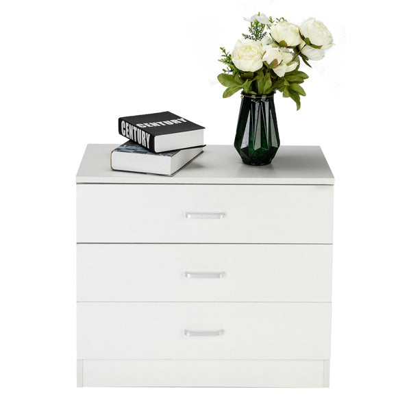 3-Drawer Bedside Table – Modern Bedroom Storage